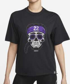 DERRICK HENRY BALTIMORE SUGAR SKULL T SHIRT2