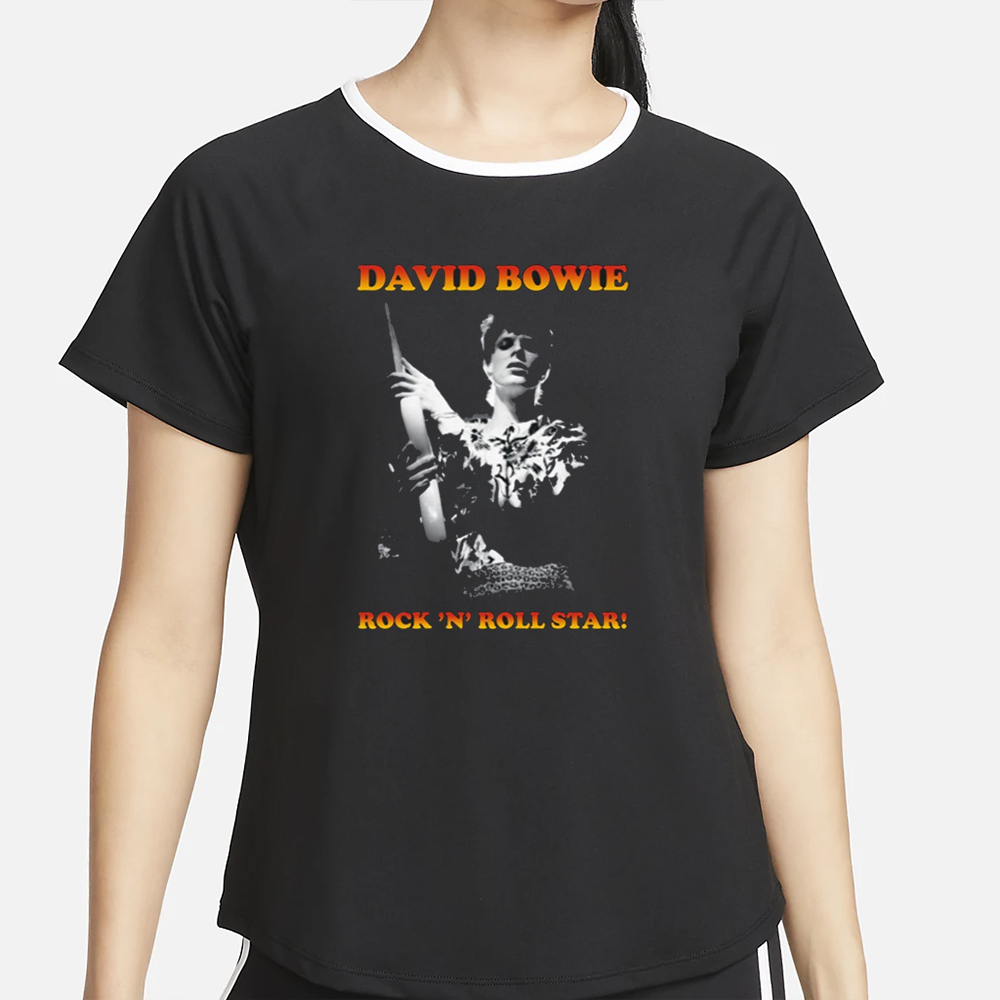 David Bowie Rock N' Roll Star T-Shirt 5 David Bowie Rock N' Roll Star T-Shirt2