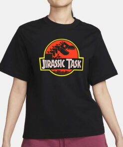 Drjclau Wearing Jirassic Task T-Shirt1