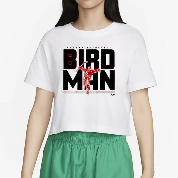 EVGENY KUZNETSOV CAROLINA BIRD MAN T-SHIRT2