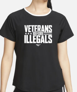 Eaglesixgear Veterans Before Illegals T-Shirt2