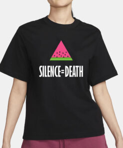 Emily Lim Rogers Wearing Watermelon Silence Equal Death T-Shirt1