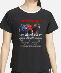 Entourage 20th Anniversary 2004-2024 Thank You For The Memories T-Shirt2