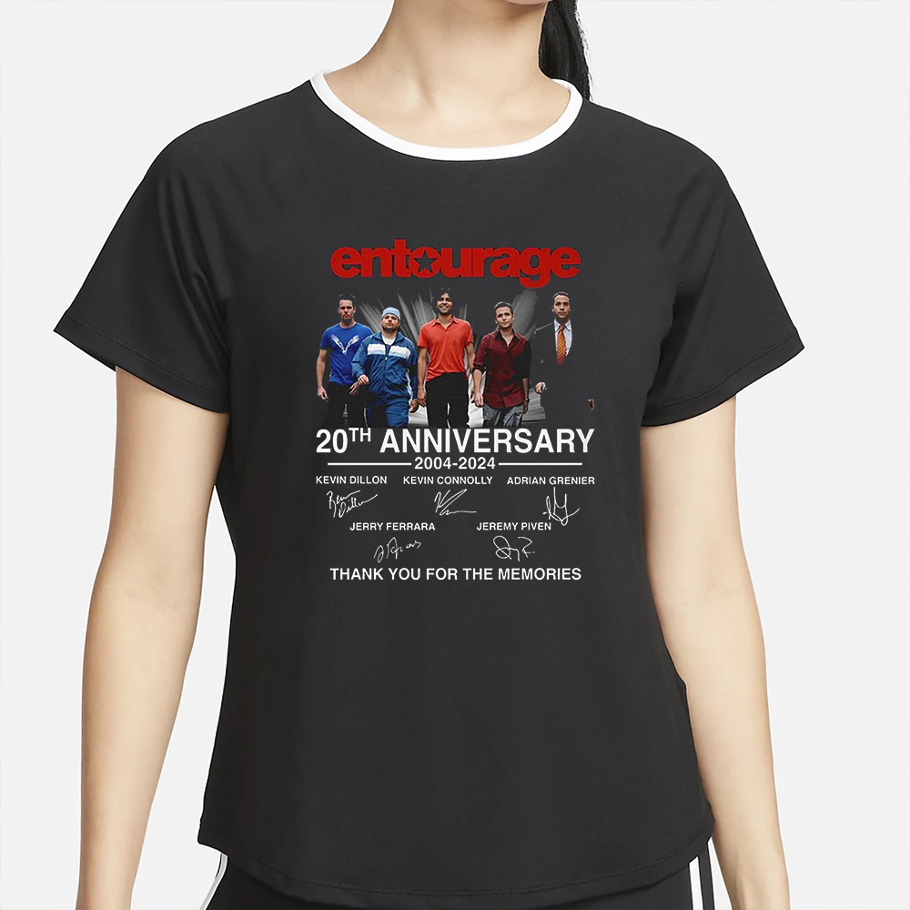 Entourage 20th Anniversary 2004-2024 Thank You For The Memories T-Shirt 4 Entourage 20th Anniversary 2004-2024 Thank You For The Memories T-Shirt2