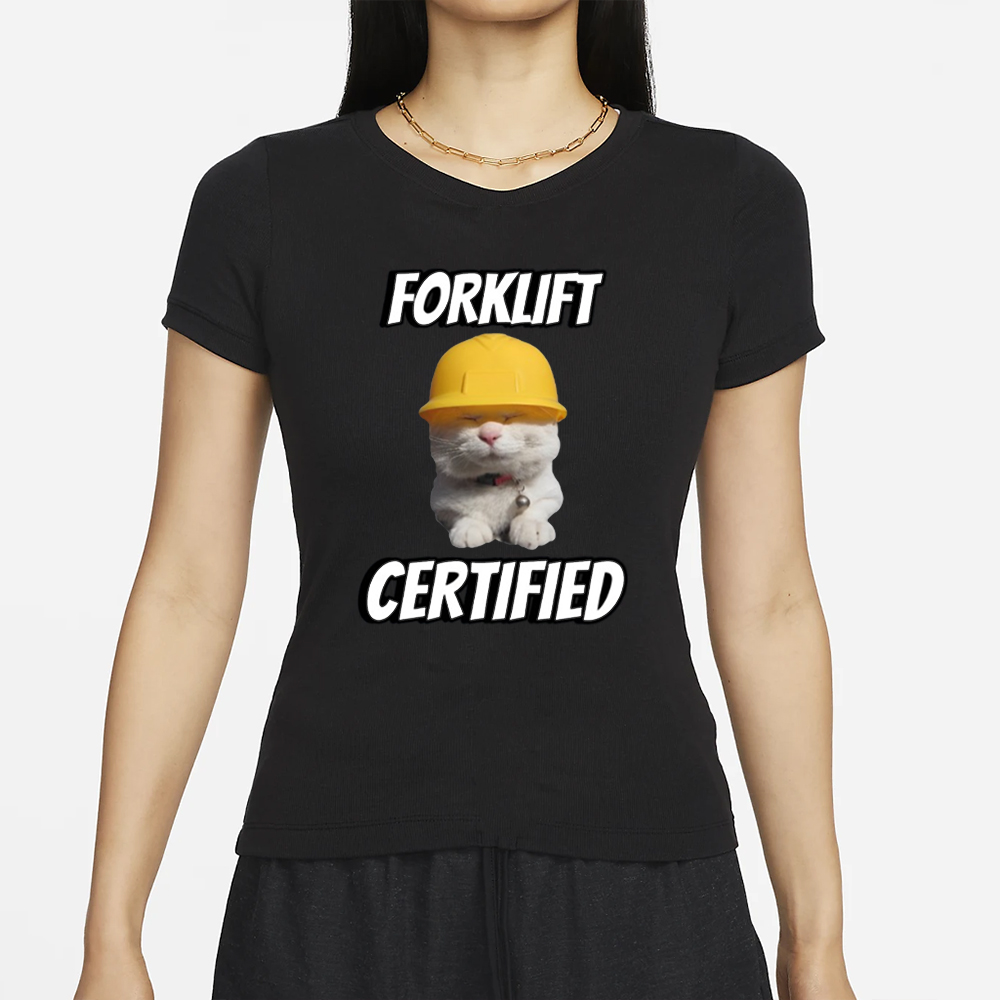 Forklift Certified Cringey T-Shirts