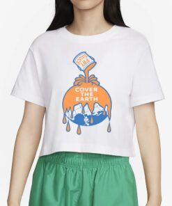 Fry Sauce Cover The Earth T-Shirt4