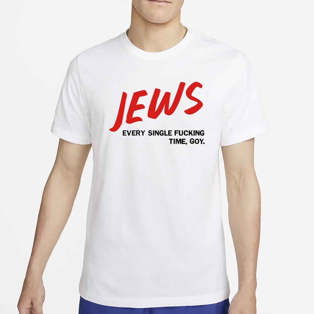 Genghis Khan Jews Every Single Fucking Time Goy T-Shirt 4 Genghis Khan Jews Every Single Fucking Time Goy T-Shirt2