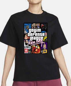 Goyim Defense League Kike City T-Shirt1