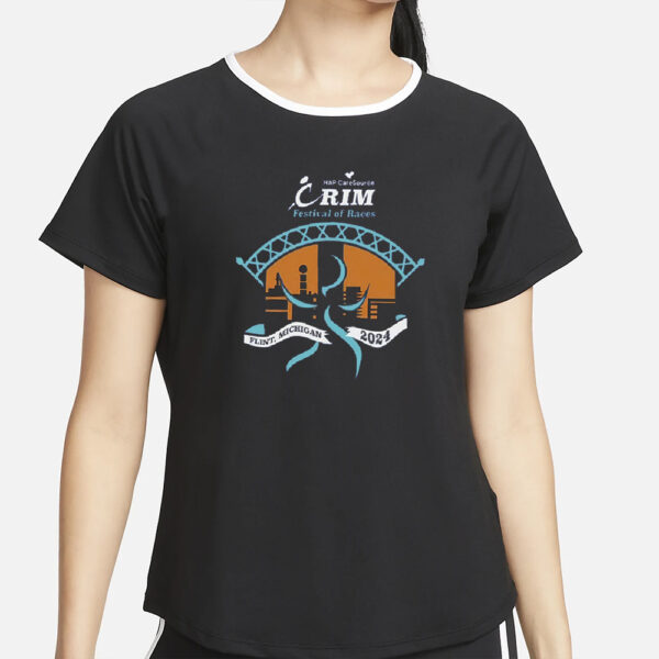HAP CareSource Crim Festival Of Races Flint Michigan 2024 T-Shirt4