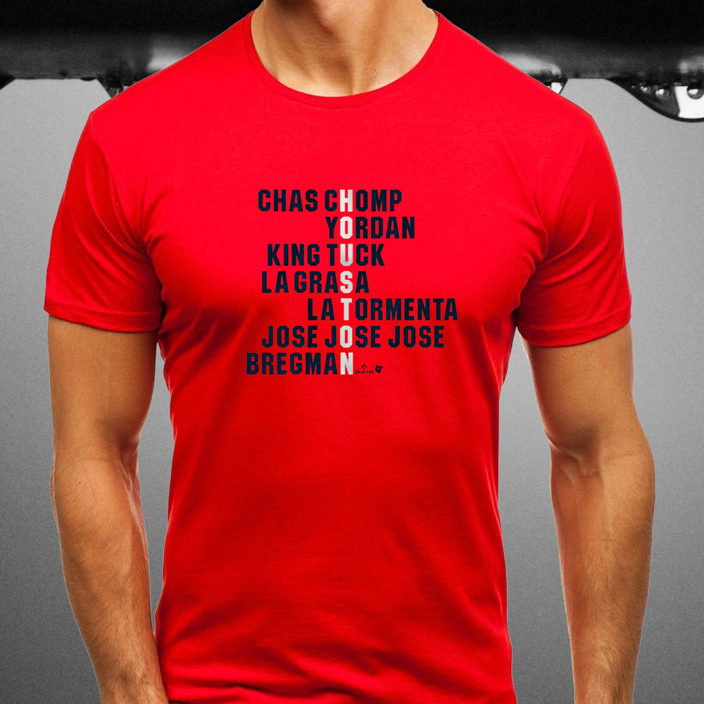 HOUSTON NAMES 2024 T-SHIRT 4 HOUSTON NAMES 2024 T-SHIRT1