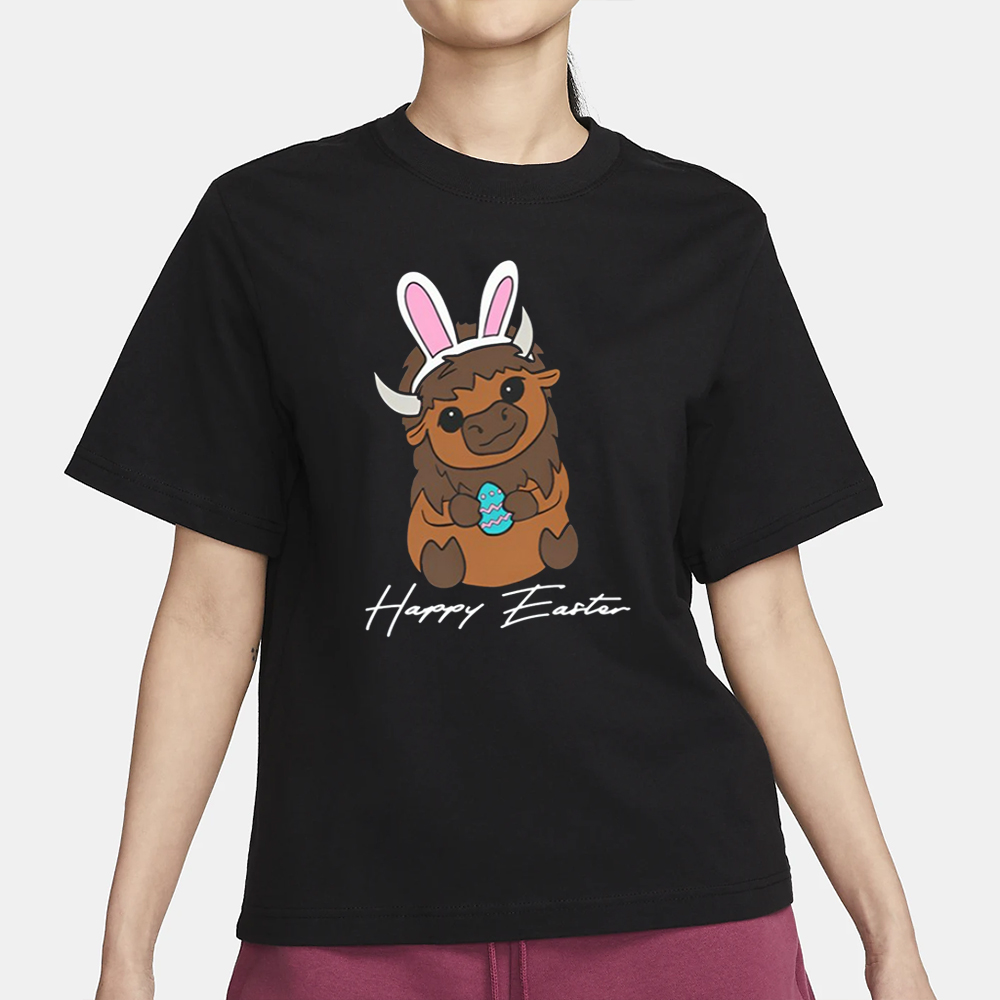 Happy Easter Buffalo Bunny T-Shirt 4 Happy Easter Buffalo Bunny T-Shirt1