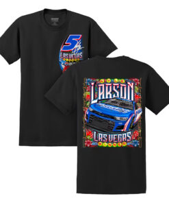 Hendrick Motorsports Kyle Larson #5 2024 Las Vegas Spring RACE WIN T-Shirt