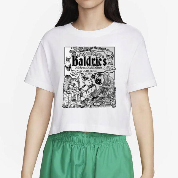 I Have No Idea How I Got The Plague At Disgusting Unsanitary Baldric's Alehouse Off T-Shirt4