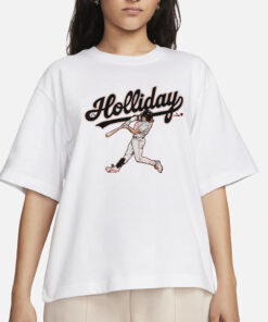 JACKSON HOLLIDAY SLUGGER SWING T-SHIRTS