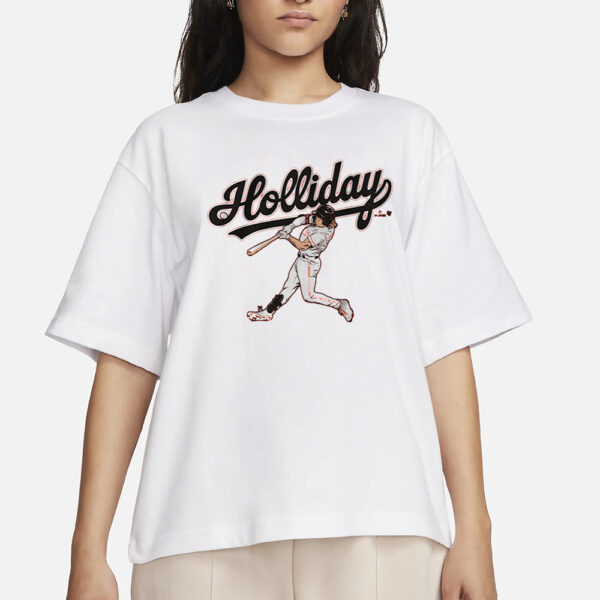JACKSON HOLLIDAY SLUGGER SWING T-SHIRTS