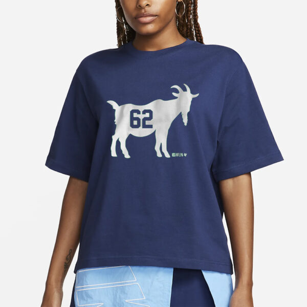 JASON KELCE GOAT 62 T-SHIRT2