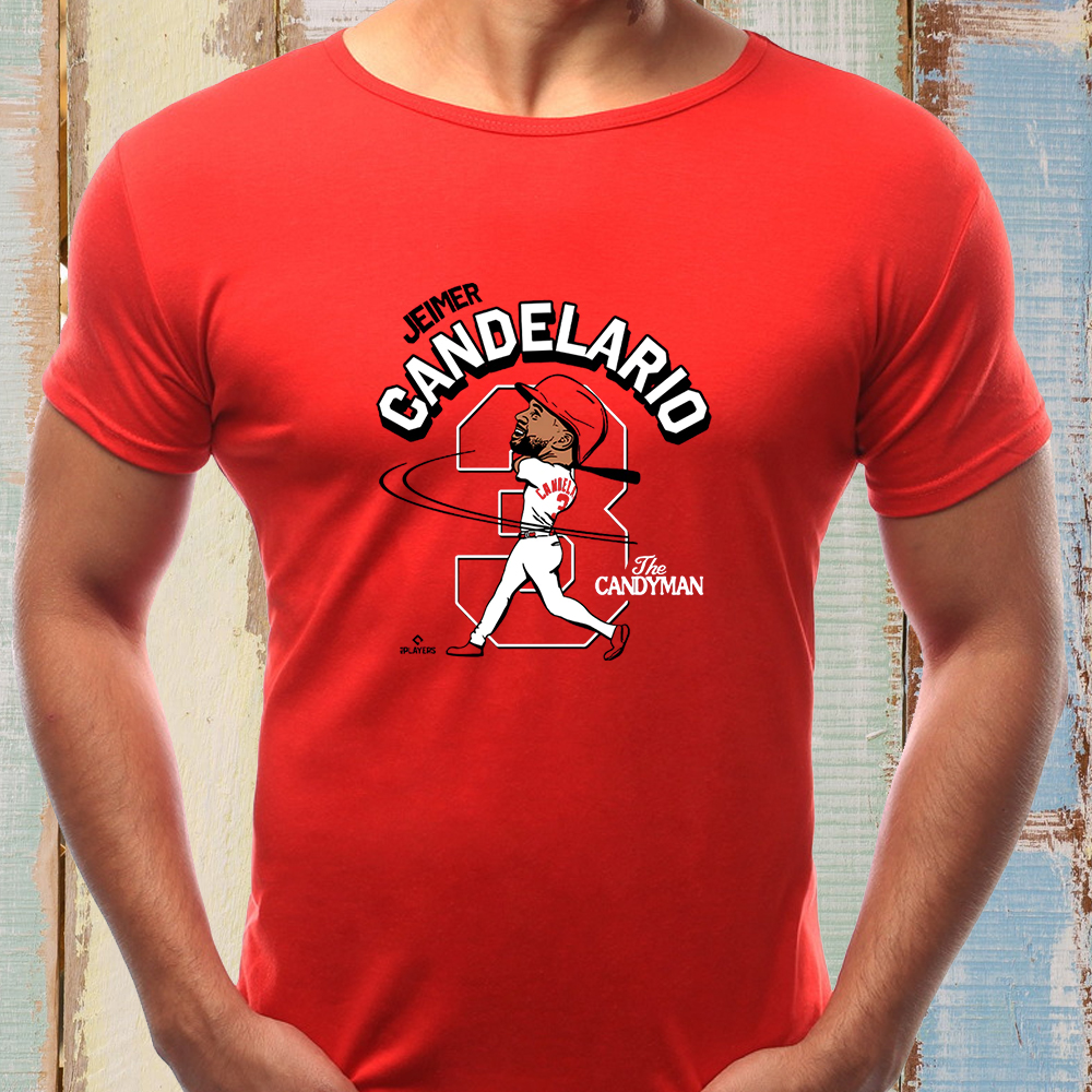 JEIMER CANDELARIO "THE CANDYMAN" T-SHIRT 4 JEIMER CANDELARIO THE CANDYMAN PRO T-SHIRT