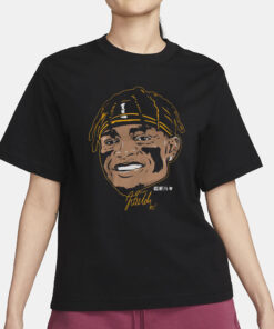JUSTIN FIELDS PITTSBURGH SWAG HEAD T-SHIRT1