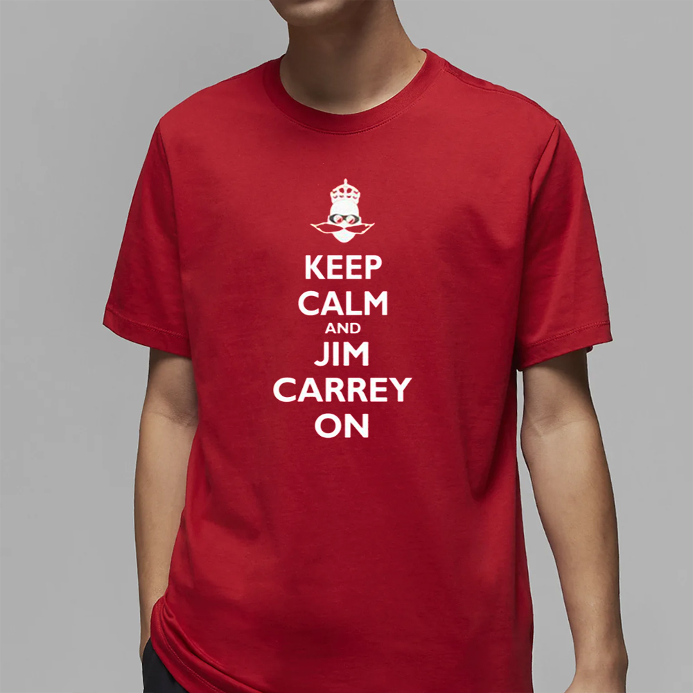 Jeff Fowler Keep Calm And Jim Carrey On T Shirt 4 Jeff Fowler Keep Calm And Jim Carrey On T Shirt2