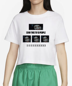 Jeff The Killer Send This To 15 People T-Shirt2