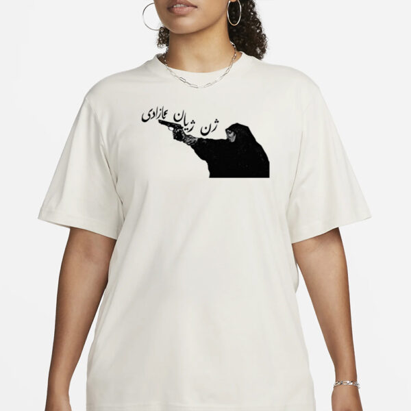 Jin, Jiyan, Azadi-Women, Life, Freedom T-Shirt4