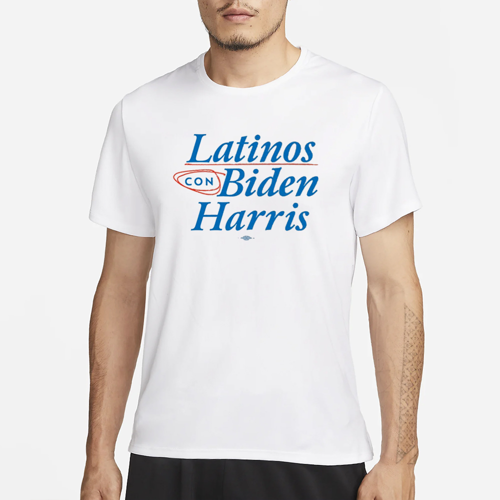 Joebiden Store Latinos Con Biden Harris T-Shirt 4 Joebiden Store Latinos Con Biden Harris T-Shirt1