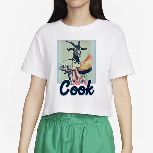 Jude Skones Let's Cook Goat T-Shirt4