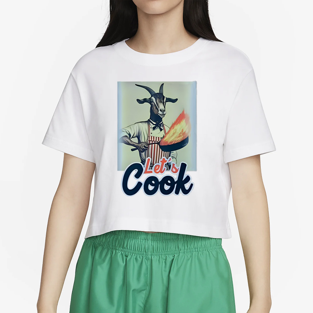 Jude Skones Let's Cook Goat T-Shirt4