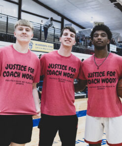 Justice For Coach Woods Politics Have No Place In Sports T-Shirt