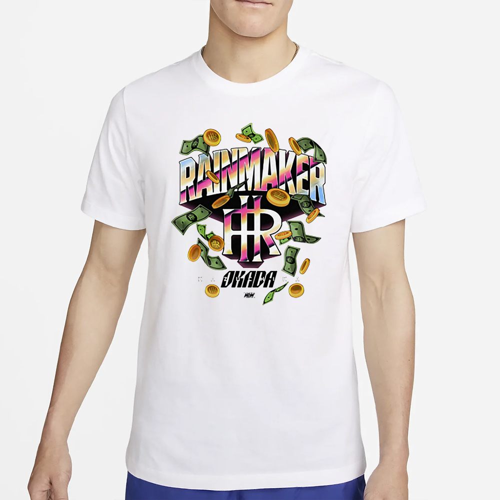 Kazuchika Okada – Downpour T-Shirt 4 Kazuchika Okada – Downpour T-Shirt2