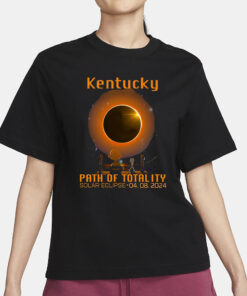 Kentucky Path Of Totality Solar Eclipse April 8st 2024 T-Shirt1