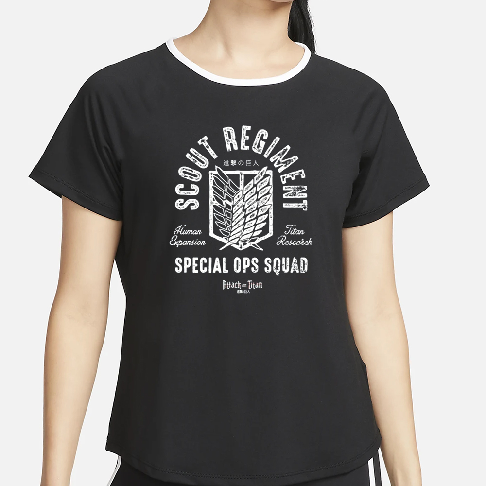 Kevin Wearing Scout Regiment Special Ops Squad T-Shirt2