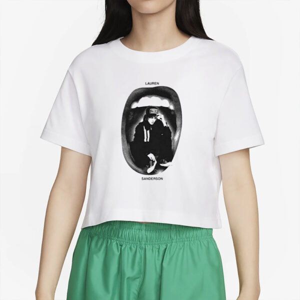 Lauren Mouth I'm Not Supposed To Be Myself But I Just Might T-Shirt6