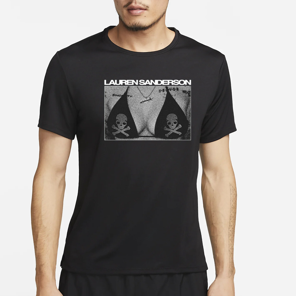 Lauren Sanderson Boob T-Shirt 4 Lauren Sanderson Boob T-Shirt2