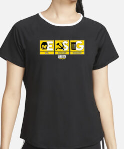 Liberty Lockdown Evil Socialist Garbage T-Shirt2