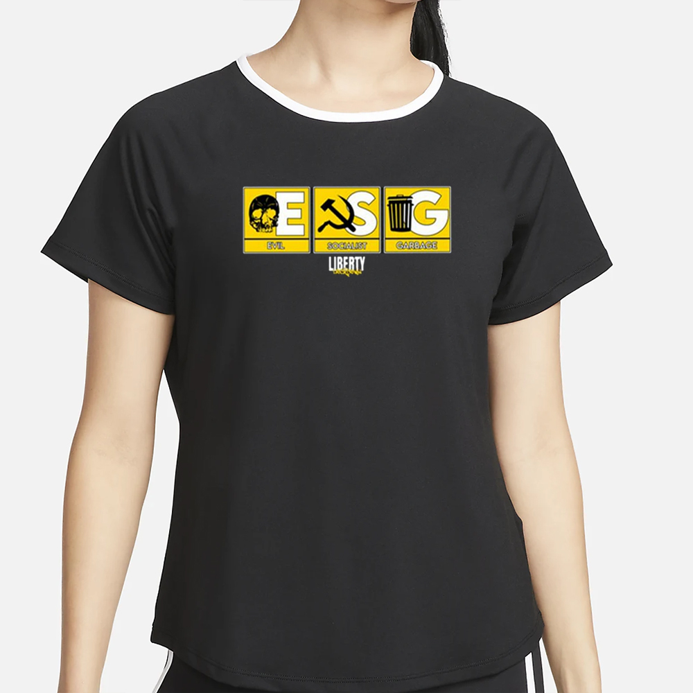 Liberty Lockdown Evil Socialist Garbage T-Shirt 4 Liberty Lockdown Evil Socialist Garbage T-Shirt2