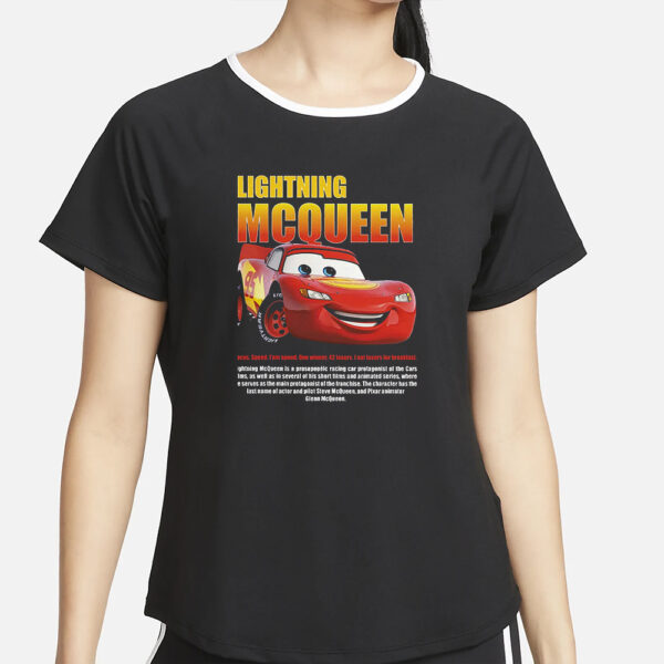 Lightning Mcqueen Sally And Mcqueen T-Shirt4