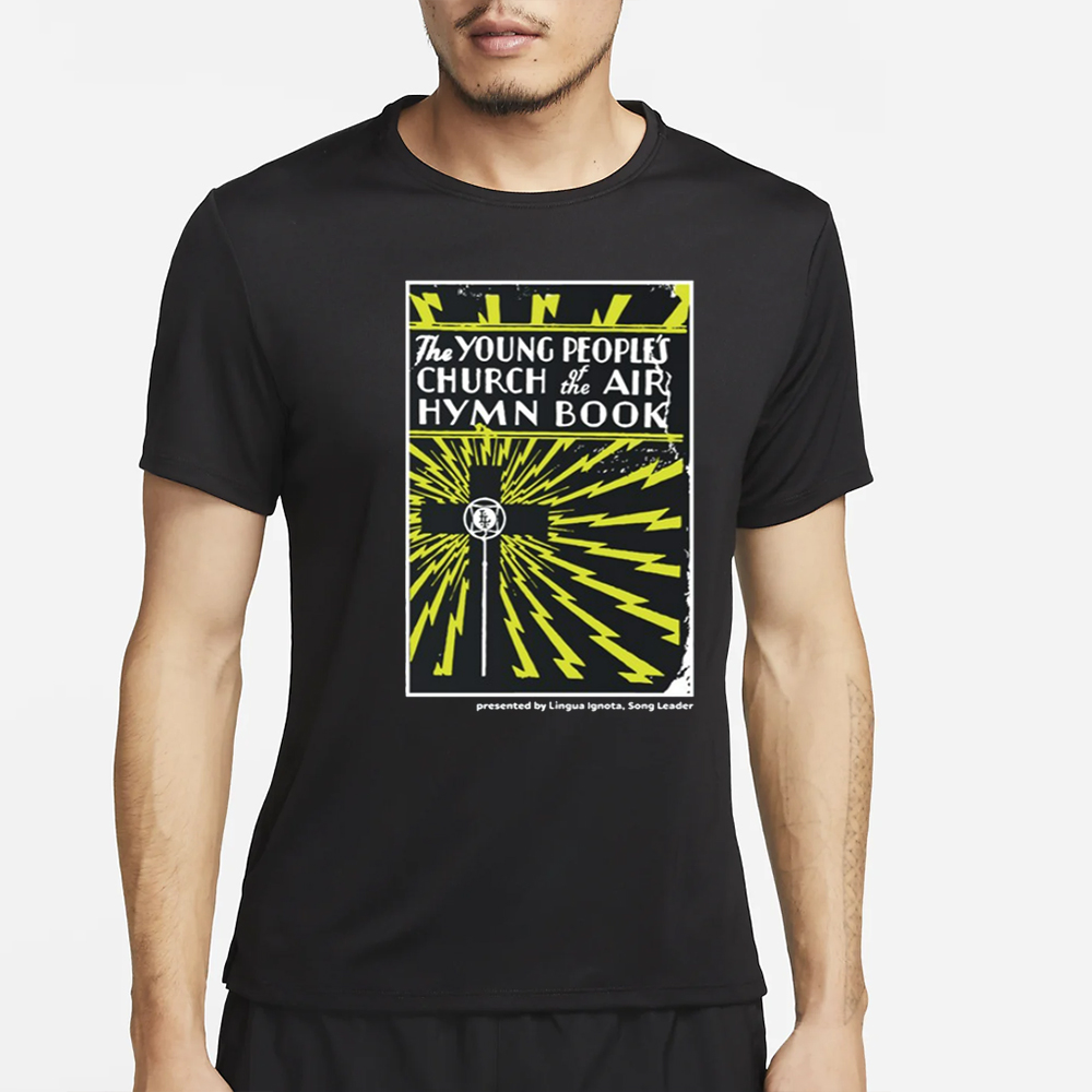 Lingua Ignota Young People's Church Of The Air T-Shirt 4 Lingua Ignota Young People's Church Of The Air T-Shirt2