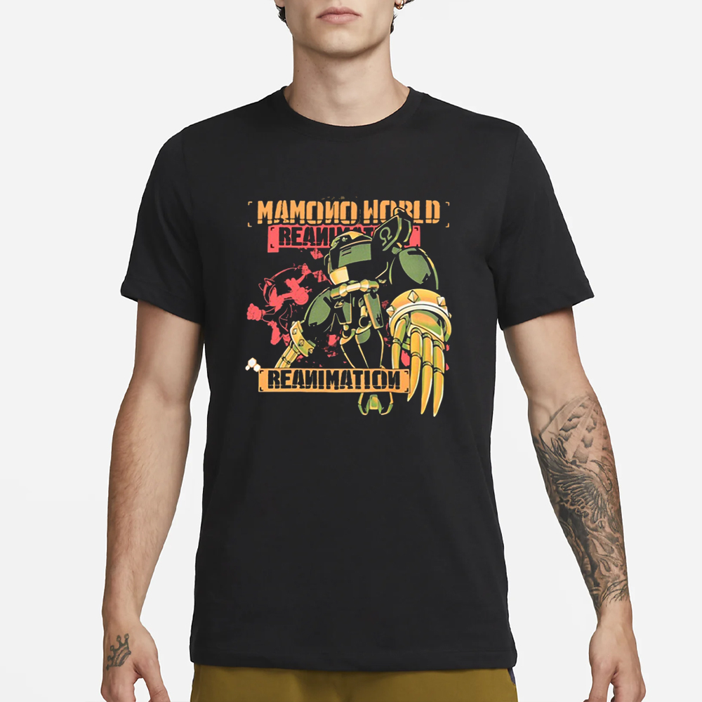 Mamonoworld Store Robo Reanimation T-Shirt 4 Mamonoworld Store Robo Reanimation T-Shirt1