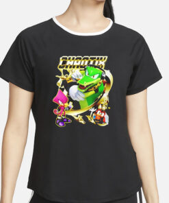 Mamonoworld They’re Detectives Chaotix T-Shirt5