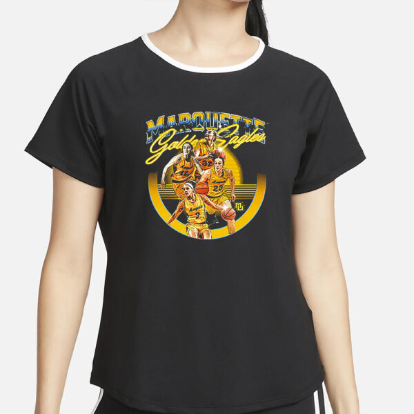 Marquette – Ncaa Women’s Basketball Official 2023 – 2024 Post Season T-Shirt2