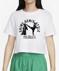 Matt Frevola Saint Denis Style New York City 11 Novembre 23 T-Shirt2