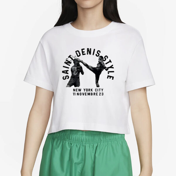 Matt Frevola Saint Denis Style New York City 11 Novembre 23 T-Shirt2