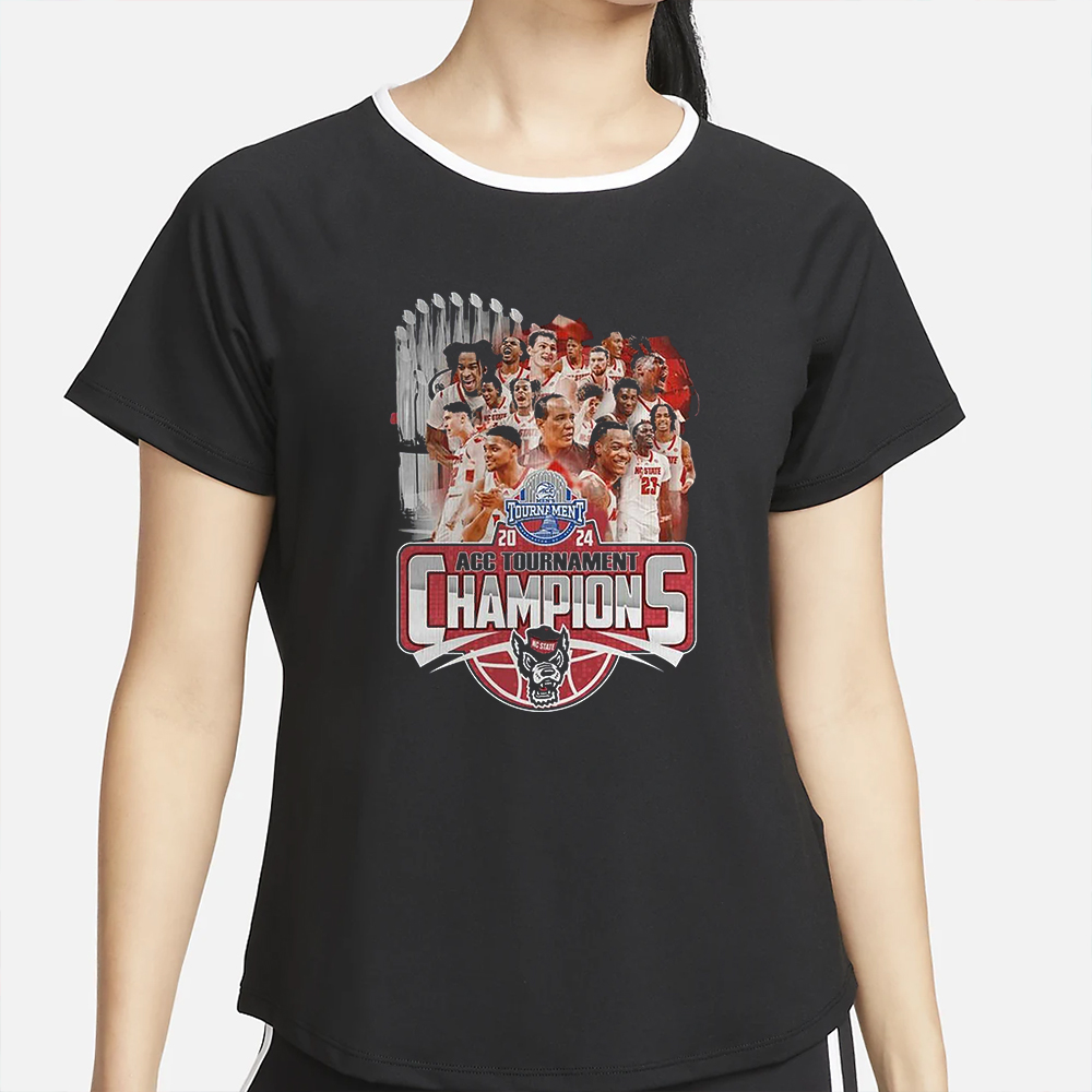 Mens 2024 Acc Tournament Chamopions Nc State Wolfpack T-Shirt 4 Mens 2024 Acc Tournament Chamopions Nc State Wolfpack T-Shirt2