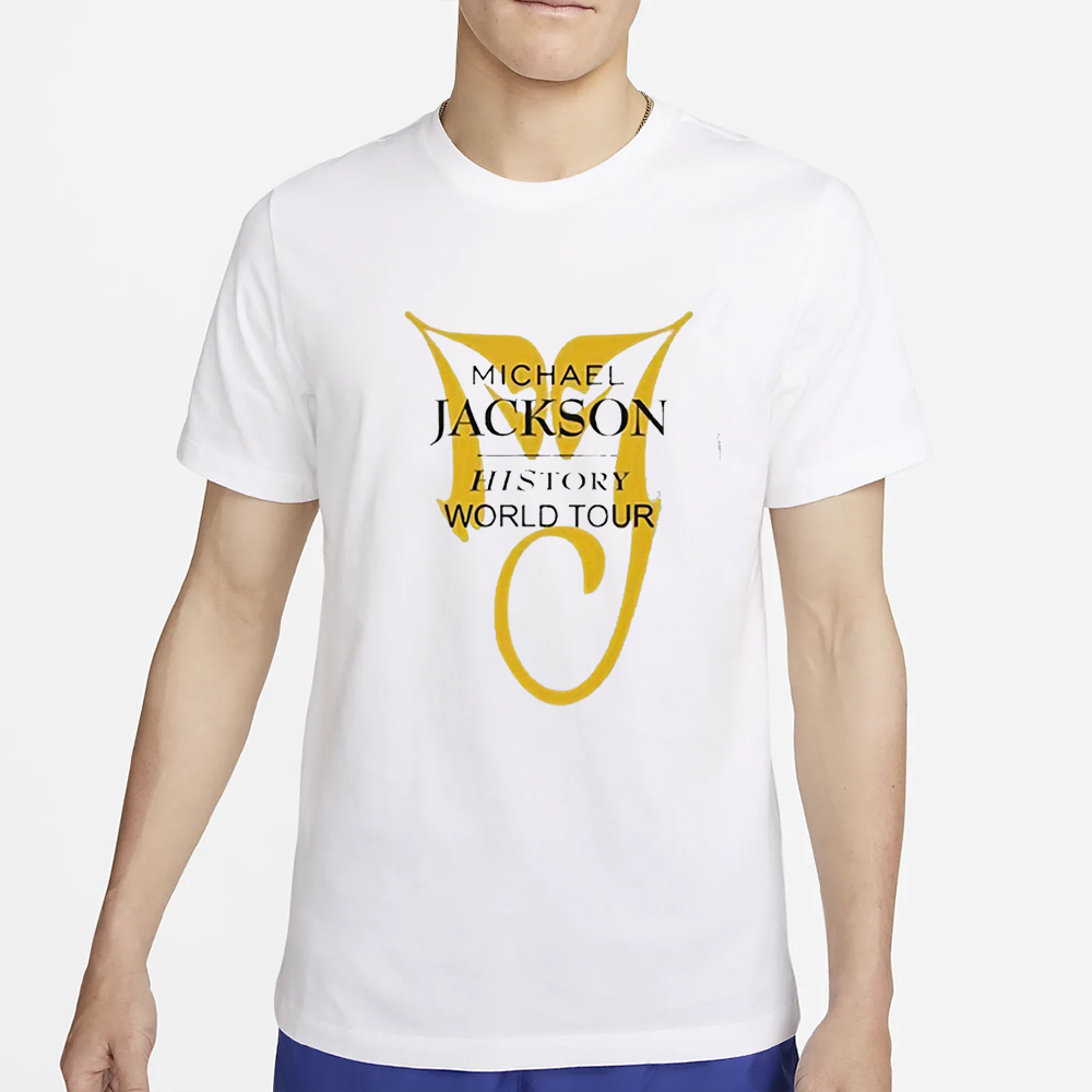 Michael Jackson History World Tour T-Shirt 4 Michael Jackson History World Tour T-Shirt2