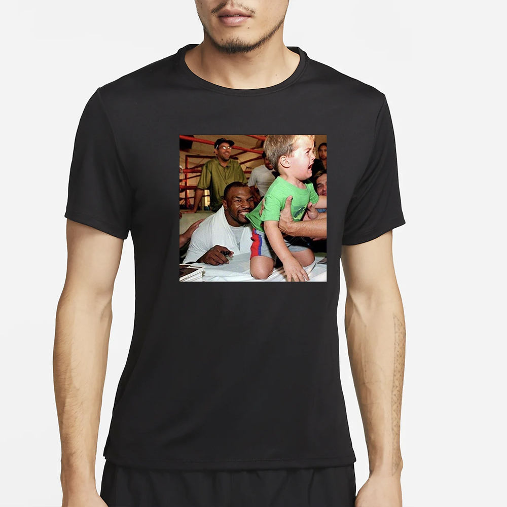 Mike Tyson Biting Kids T-Shirt 4 Mike Tyson Biting Kids T-Shirt2