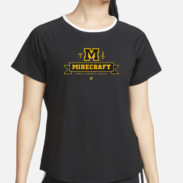 Minecraft Craft Without Limits T-Shirt4