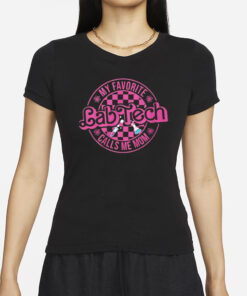 My Favorite Calls Me Mom Lab Tech T-Shirt