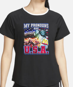 My Pronouns Are USA T-Shirt4