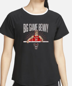 NC STATE BASKETBALL BEN MIDDLEBROOKS BIG GAME BENNY T-SHIRT2